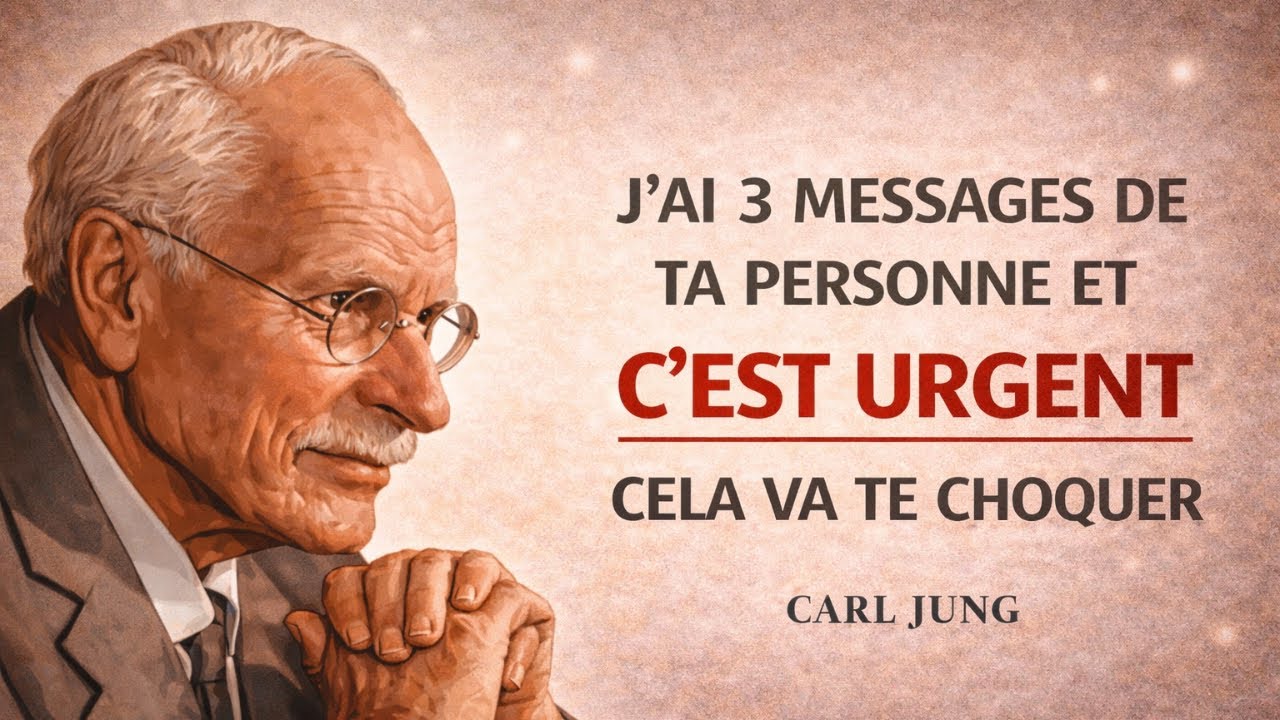 J’AI 3 MESSAGES DE TA PERSONNE ET C’EST URGENT — CELA VA TE CHOQUER (Carl Jung)
