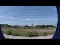 Colas Freight train arriving at Baglan - Timelapse