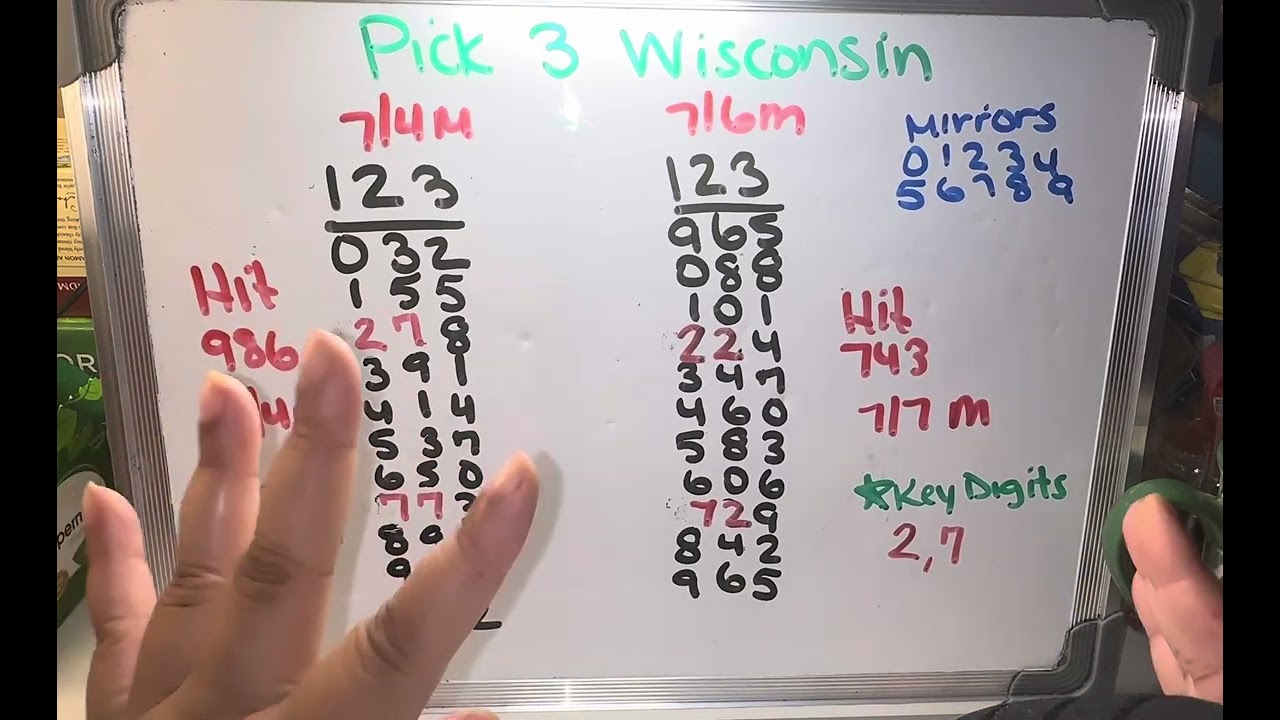 Pick 3 Wisconsin | Key 🔑 Digit Strategy