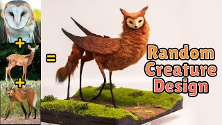 Random Creature Design 2 l Polymer Clay Art Doll DIY