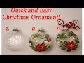 Make a Christmas Ornament! (DIY)