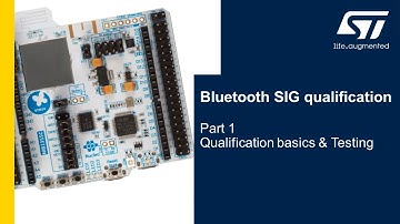 STM32WB Certification measurements - 3 Bluetooth SIG qualification - part1