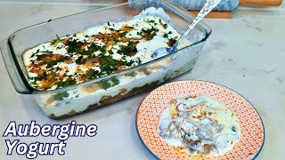 Aubergine Yogurt Meze Recipe - Vegetarian Side Dish
