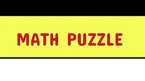 IQ Test | Math Puzzle Only 5% can solve it | Puzzle Challenge for you