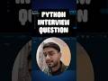 Python Interview Question | List Copy Explained #codingshorts