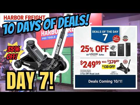 35% OFF Badland Off-Road Jack! Day 7 Harbor Freight 10 Days of Deals (Thursday 10/1) #harborfreight