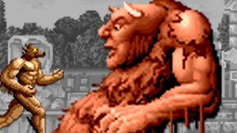 Altered Beast (Arcade) All Bosses (No Damage)
