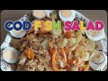 Cod fish salad/ The best cod fish salad you'll ever make/ joe's kitchen receipes
