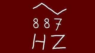 887 hz triangle