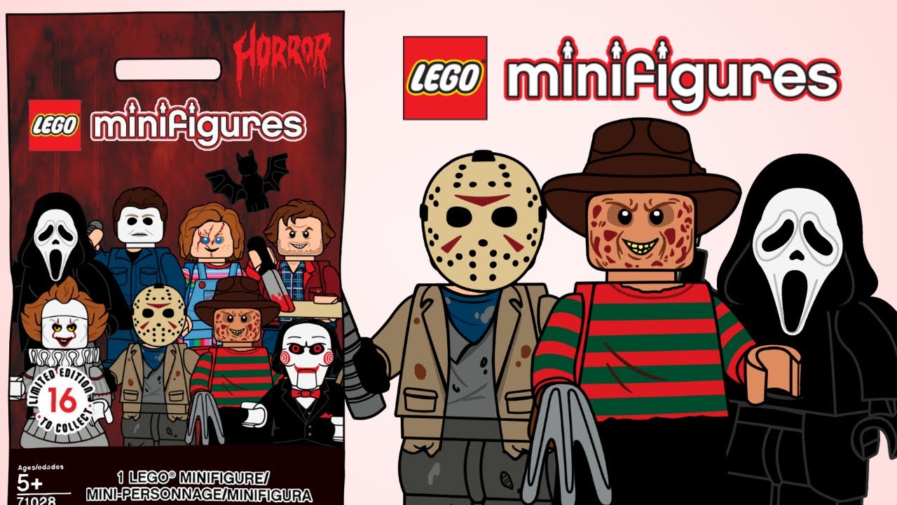 Horror Movies | Custom LEGO Minifigure Series #14 - YouTube