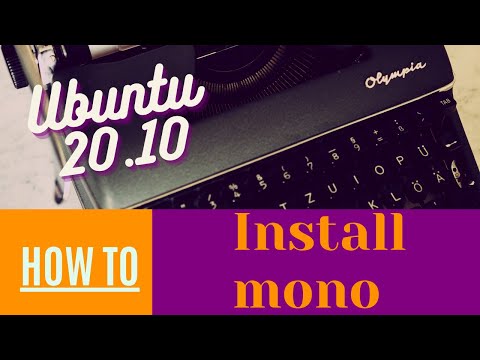 Install MONO on Ubuntu 20.10 | C# Language hqdefault