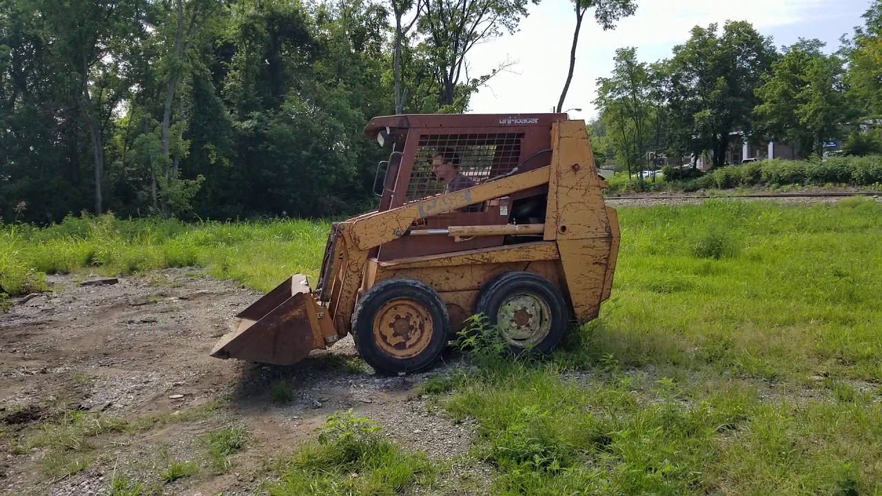 1992 Case 1840 Skid Steer - YouTube