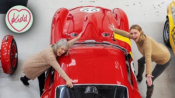 Taking a Ferrari 250 GTO & Daytona Competizione for lunch! | Kidd in a Sweet Shop | 4K