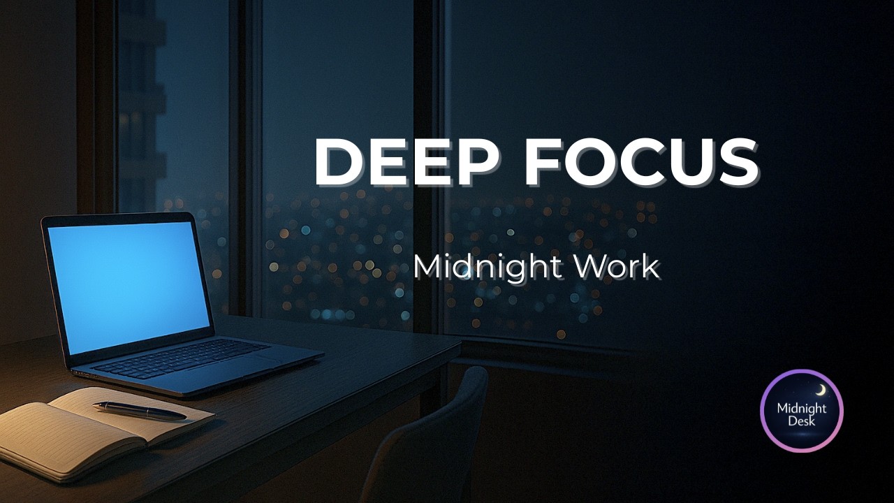 Deep Focus Music for Work | Glass Wall Insight – High-Rise Apartment Ambient (1 Hour)[Vol.100]