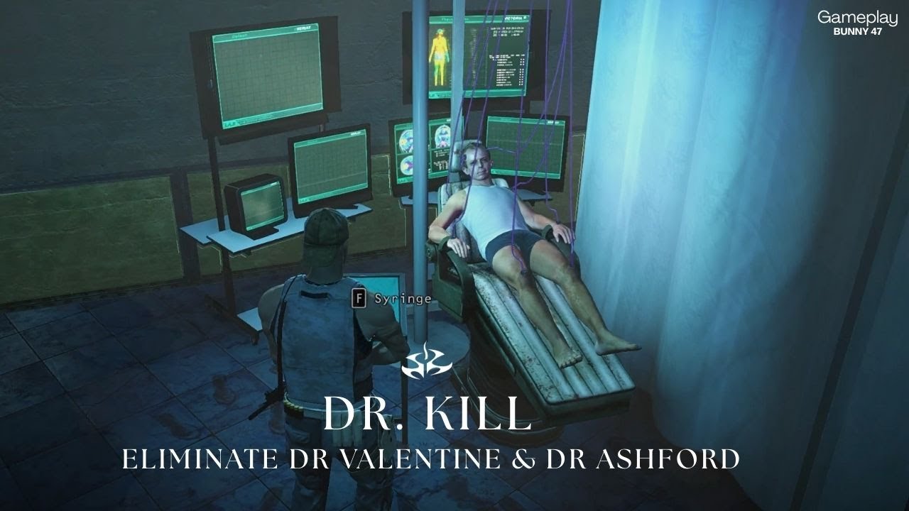 Hitman Absolution - R&D Mission [Purist] Eliminate Dr Valentine & Dr Ashford 