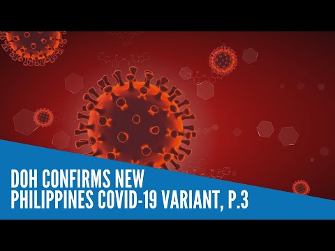 DOH confirms new Philippines COVID-19 variant, P.3