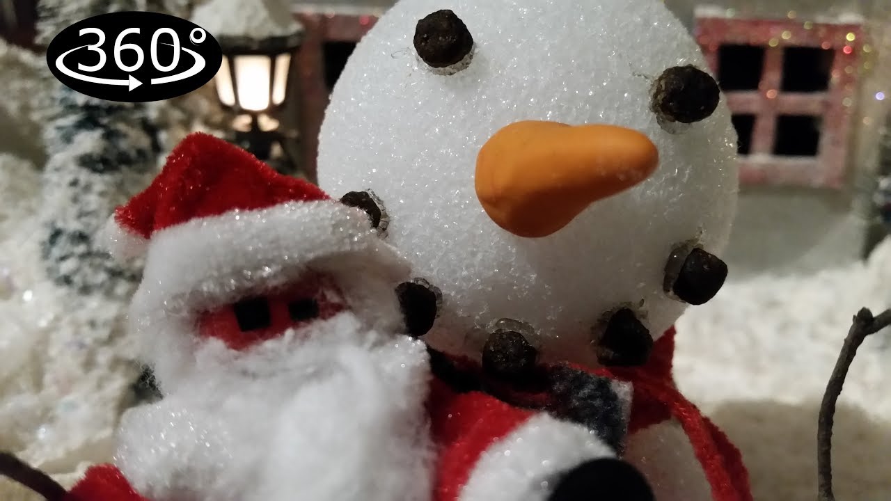 Snowman Vision: A 360° Stikbot Christmas