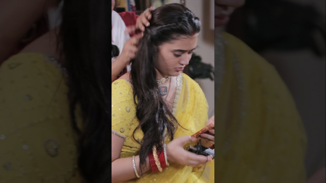 Kahani pehle pyaar ki ❤️ Neha hairstyle banvate huve😍❤️