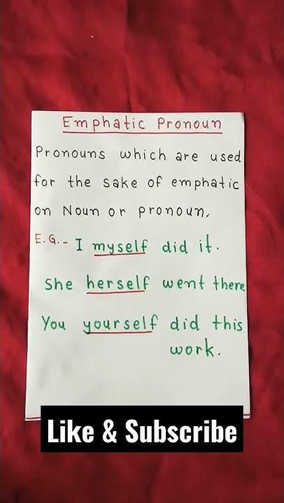 What Is Emphatic Pronoun Definition Of Emphatic Pronoun definitions what-is-emphatic-pronoun-definition-of-emphatic-pronoun-definitions