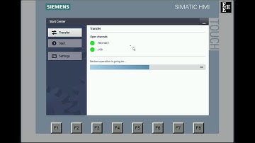 SIMATIC HMI Basic Panels: HOW TO PROCESS THE RESTORE (KTP HMI SERIES)