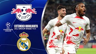 RB Leipzig vs. Real Madrid: Extended Highlights | UCL Group Stage MD 5 | CBS Sports Golazo