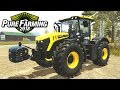 Piękny nowy ciągnik JCB - Pure Farming 2018 | #25