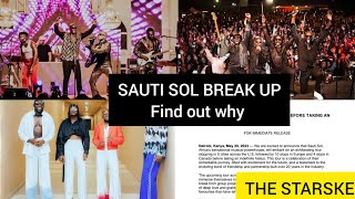 SAUTI SOL BREAK UP, Find out why.. Netizens react!