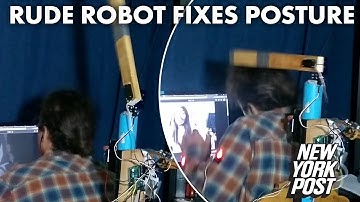 How to fix bad posture? Rude robot hits the nail on the head | New York Post