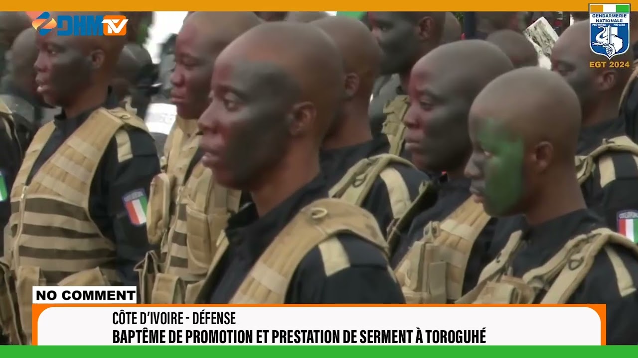 BAPTÊME DE PROMOTION ET PRESTATION DE SERMENT À TOROGUHÉ