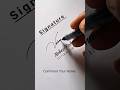 Letter N Signature design idea | #shorts #signaturedesign