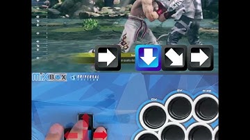How to wavedash in Tekken 8 with Mixbox / WASD Keyboard/ leverless controller #mixbox #tekken8