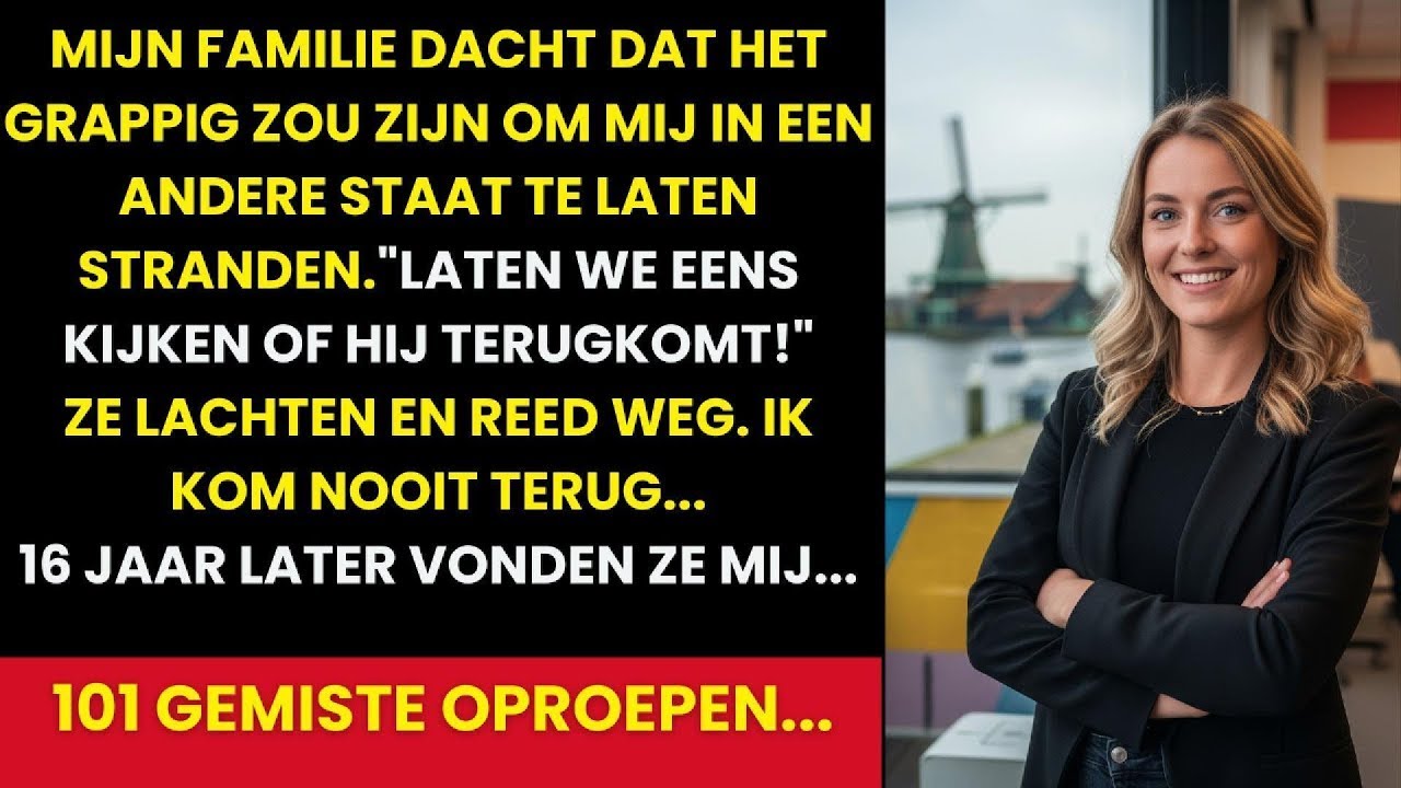 Mijn familie reed weg van het tankstation en lachte. "Benieuwd of jij je eigen weg terugvindt, Fem?" riep mijn broer nog, terwijl de auto de hoek om ging. Ik stond daar met €38 op zak, een...
