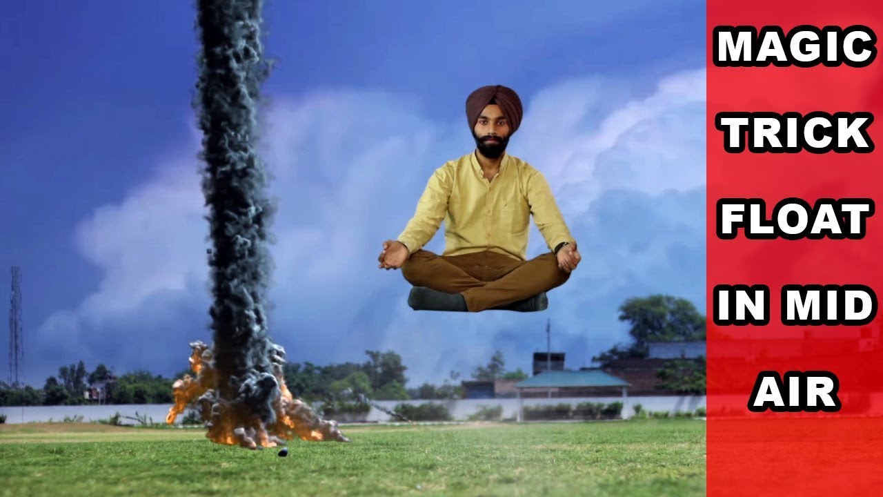 MAGIC TRICK FLOAT IN MID AIR LEVITATE in After Effects by JIMMY