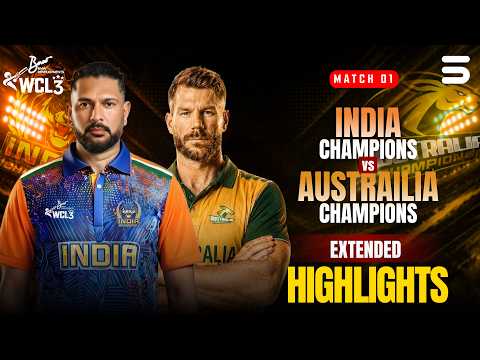 Full Match Highlights | India Champions vs Australia Champions | Match 1 | WCL 2026 | M9O1T