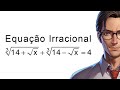 Equação Matemática Irracional com Raiz Cúbica