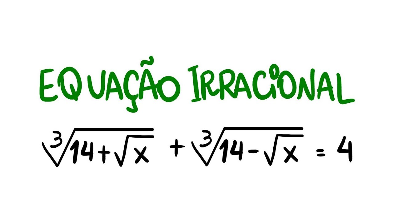 Equação Irracional com Raiz Cúbica: Essa Questão é Casca Grossa!
