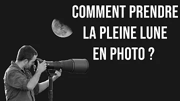 Quand prendre la lune en photo ?