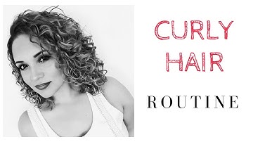 Curly Hair Routine | Deva Curl | Anaid McDonald