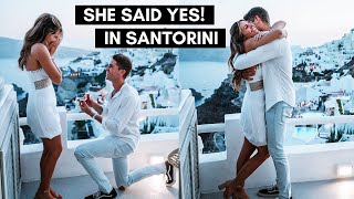 Secret Proposal in Santorini - OUR CRAZY LOVE STORY