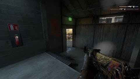 AK-47, 4K on Overpass. csgo