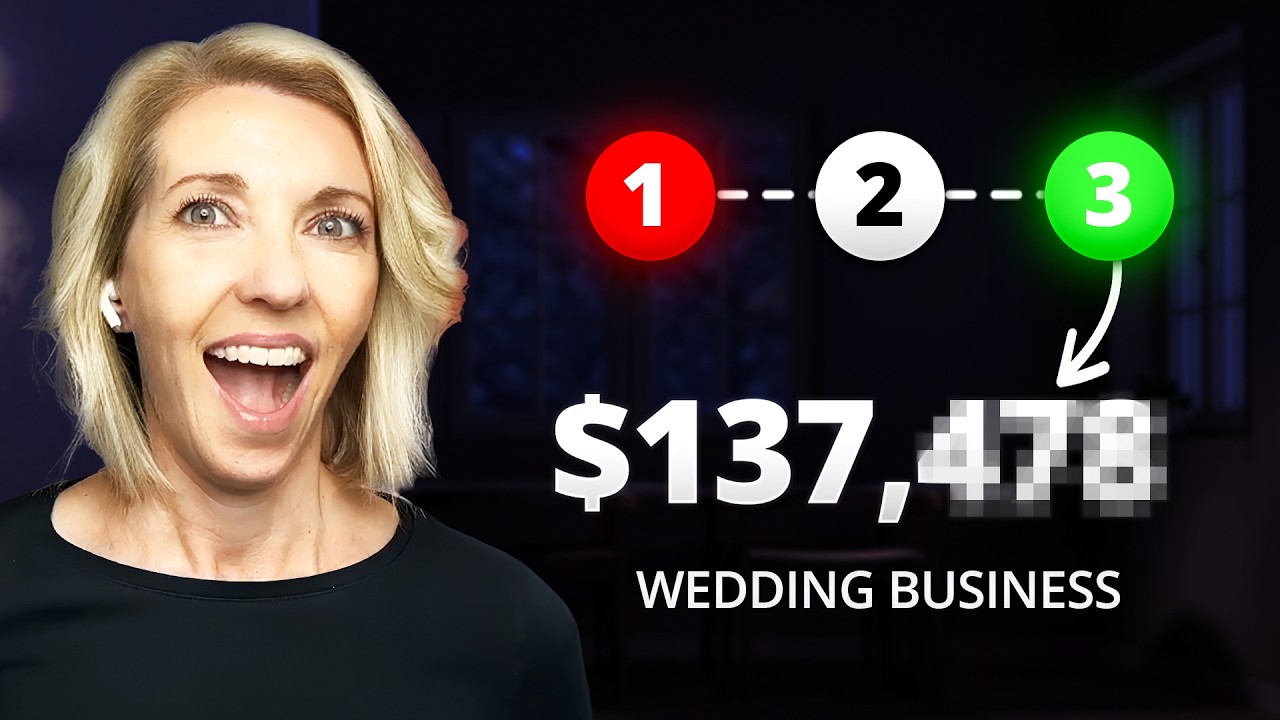 3 Must-Do Steps to Build a 6-Figure Wedding Business!