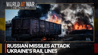 World at War LIVE: Russian missiles strike Ukrainian railways transporting US weapons | WION News