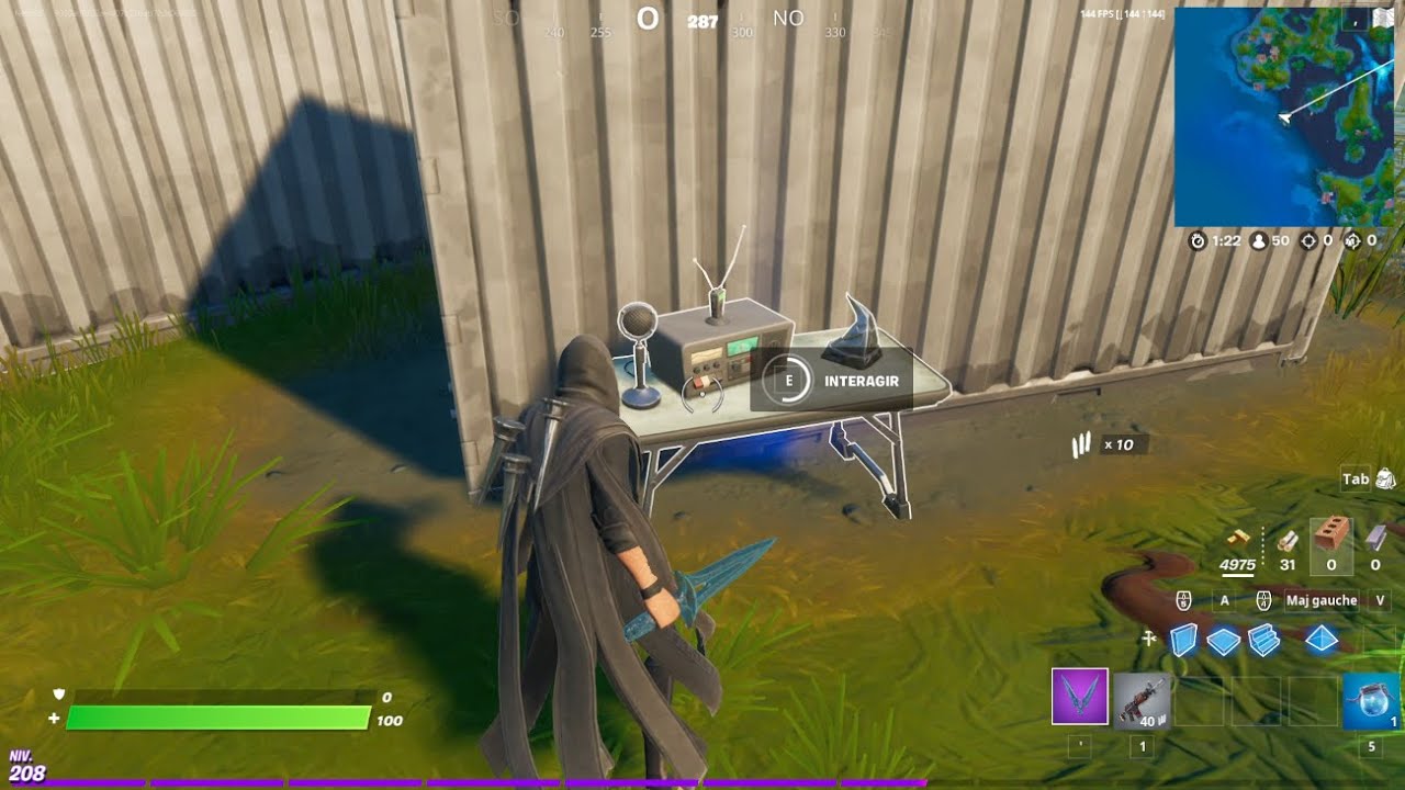 Utiliser La Radio Amateur (Defis Semaine 11) Fortnite