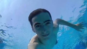 Polaroid Cube Underwater Test