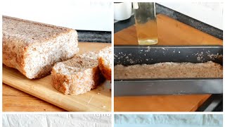 الجديدخبز النخالة السائل بدون دلك لا حليب ولا زبدة للفطور او كوتي/خبز التوست    Pane integrale