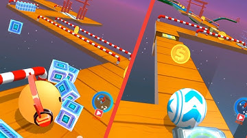 Sky Rolling Ball 3D - All Levels 96,101,103, SpeedRun Gameplay, Android IOS, Amaizing Ball Game