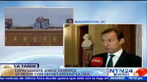 “Venezuela demuestra ser una dictadura y hemisferio debe actuar”: expresidente boliviano Quiroga