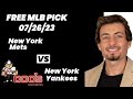 MLB Picks and Predictions - New York Mets vs New York Yankees, 7/26/23 Free Best Bets & Odds