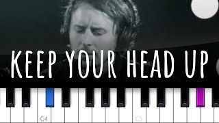 Keep Your Head Up ~ Ben Howard  (piano tutorial)