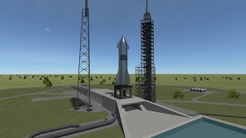 SN 15 High Altitude Test Flight Animation in KSP